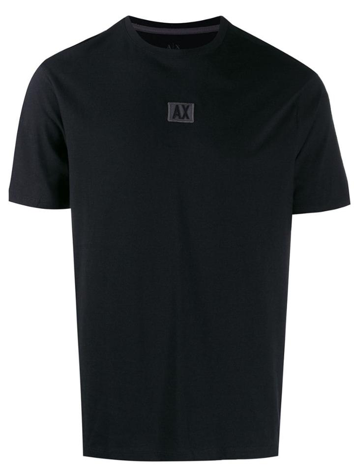 Armani Exchange Logo Patch T-shirt - Black