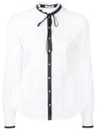 Guild Prime Pussy Bow Shirt - White