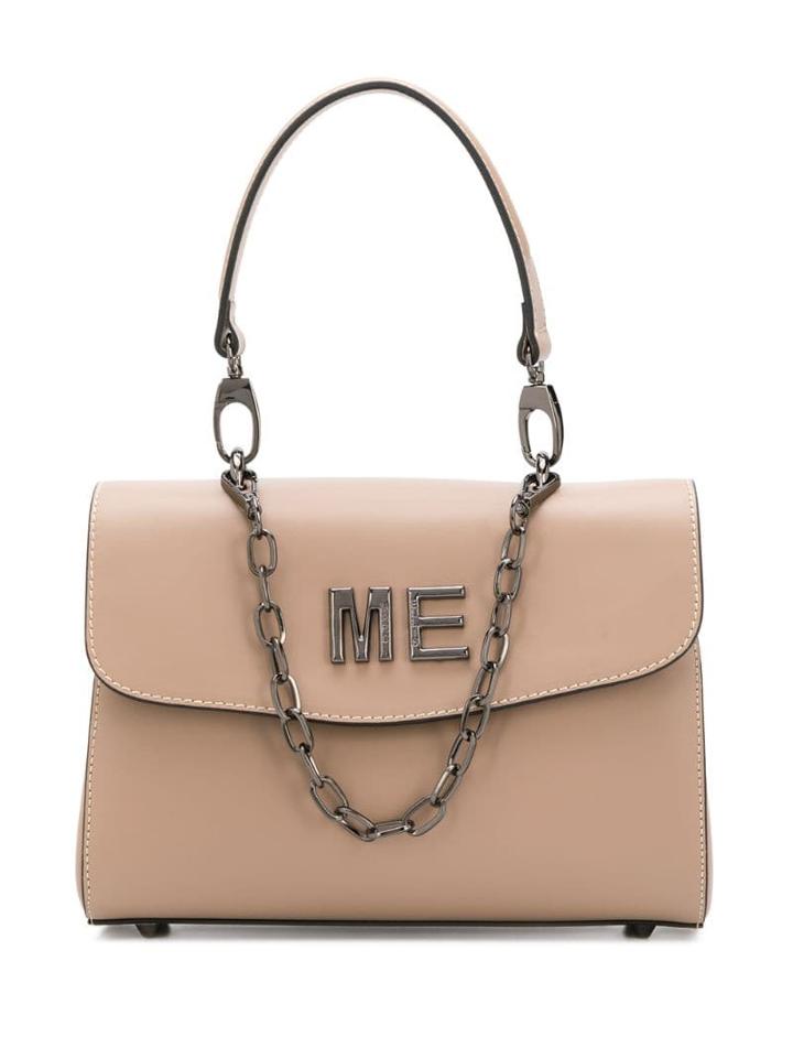 Marc Ellis Logo Plaque Shoulder Bag - Neutrals