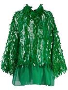 Christopher Kane Cupcake Pailette Dress - Green