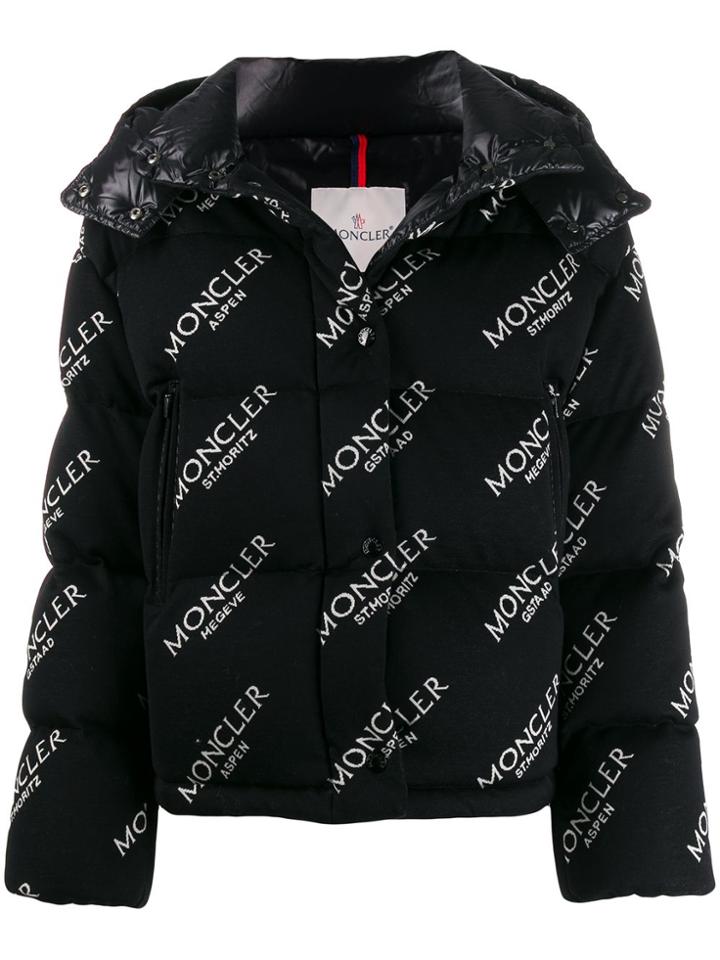 Moncler Caille Logo Jacket - Black