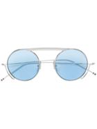 Thom Browne Eyewear Round Sunglasses - Blue