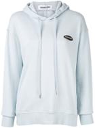 Ground Zero Tied Back Hoodie - Blue