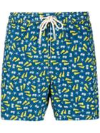 Mc2 Saint Barth Snorkeling Gear Swimming Shorts - Blue