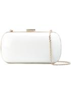 Sergio Rossi - Small Clutch - Women - Leather/metal (other) - One Size, Women's, White, Leather/metal (other)