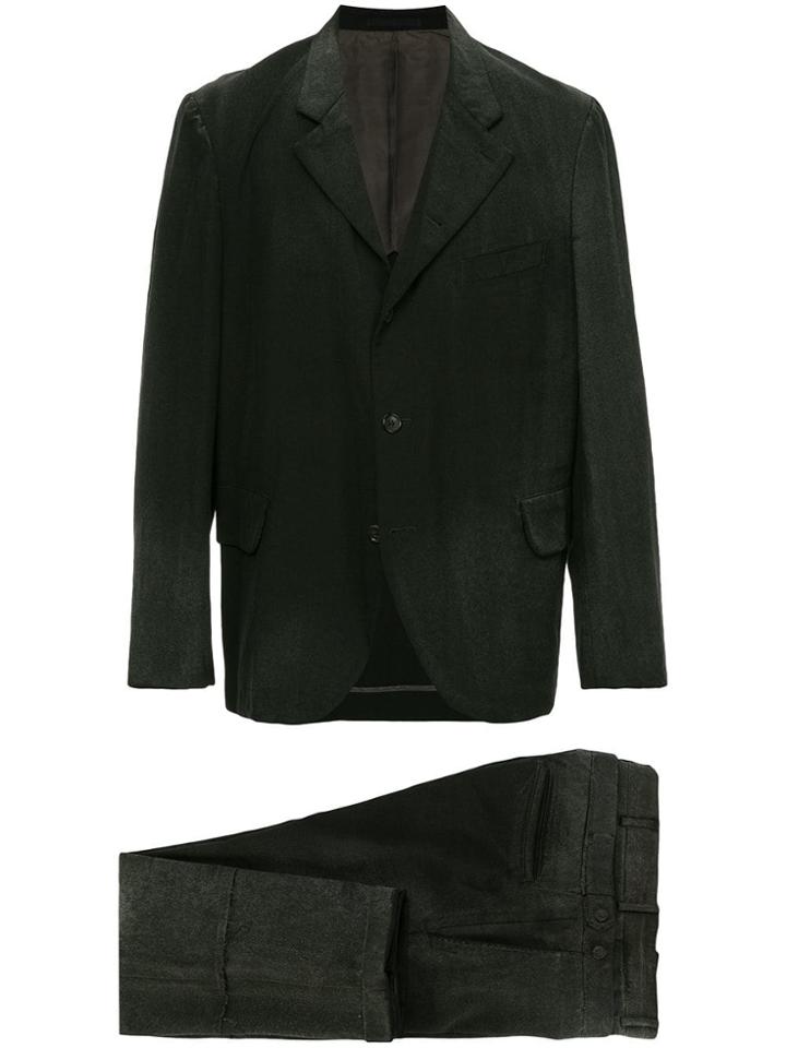 Comme Des Garçons Vintage Gradient Effect Two-piece Suit - Black
