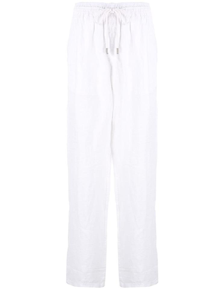 Vilebrequin Drawstring Straight-leg Trousers - White