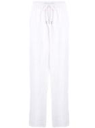 Vilebrequin Drawstring Straight-leg Trousers - White
