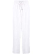 Vilebrequin Drawstring Straight-leg Trousers - White