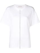 Christopher Kane Crystal Embellished T-shirt - White