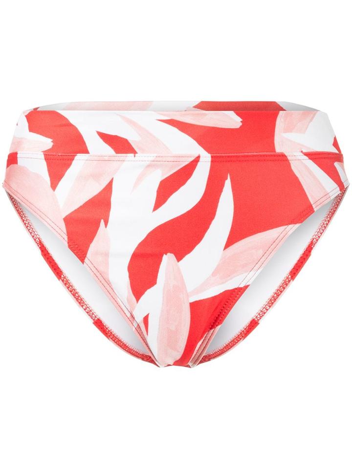 Suboo Havana 90s Waisted Bikini Bottoms - Red