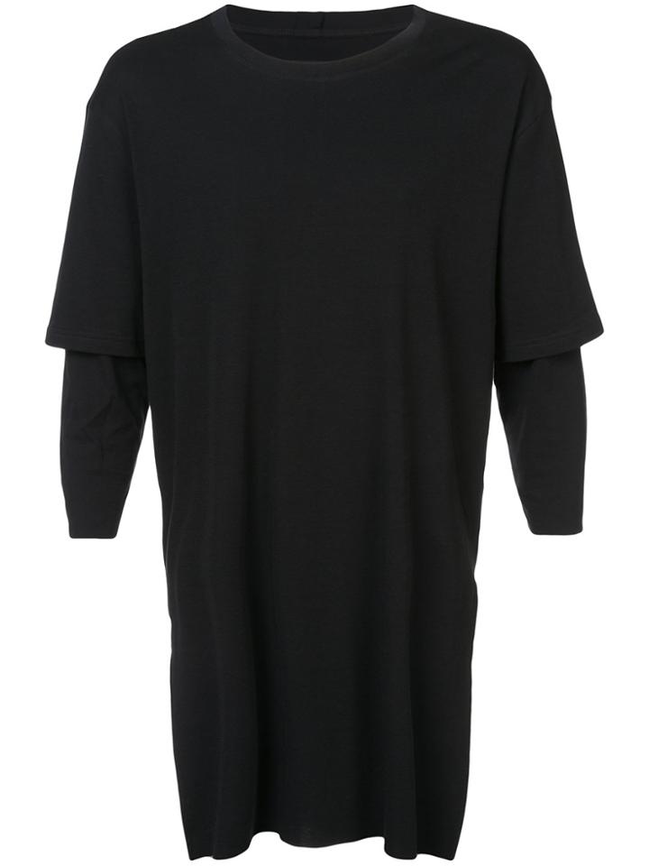 The Viridi-anne Oversized T-shirt - Black