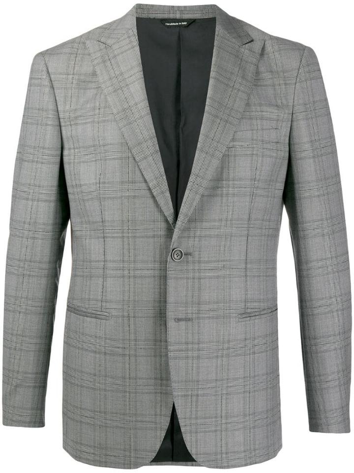 Tonello Checked Jacket - Grey