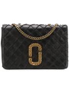 Marc Jacobs Double J Quilted Bag - Black