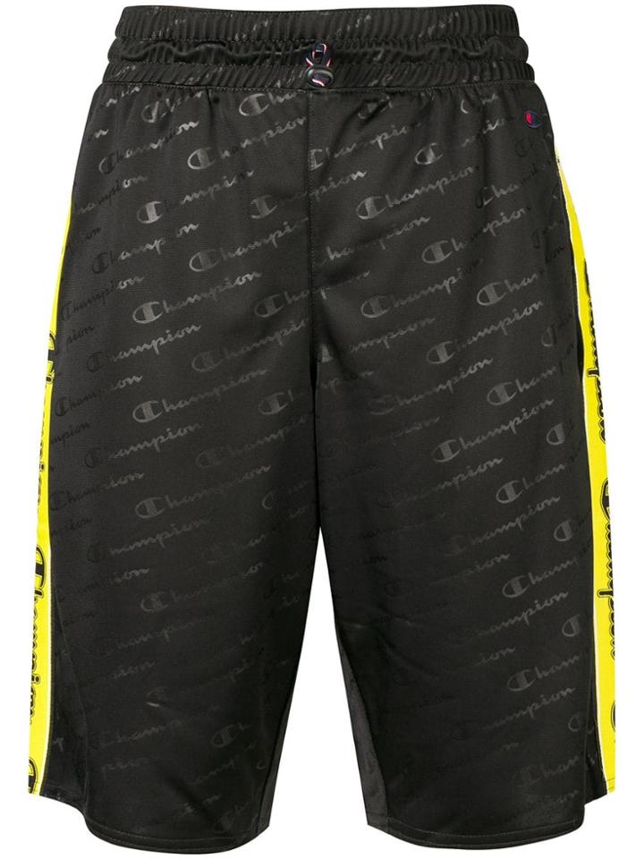 Champion Knee-high Track Shorts - Black