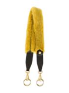 Simonetta Ravizza Fur Shoulder Strap - Yellow