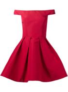 Christian Siriano Off-the-shoulder Skater Dress