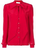 Racil Pussy Bow Shirt - Red