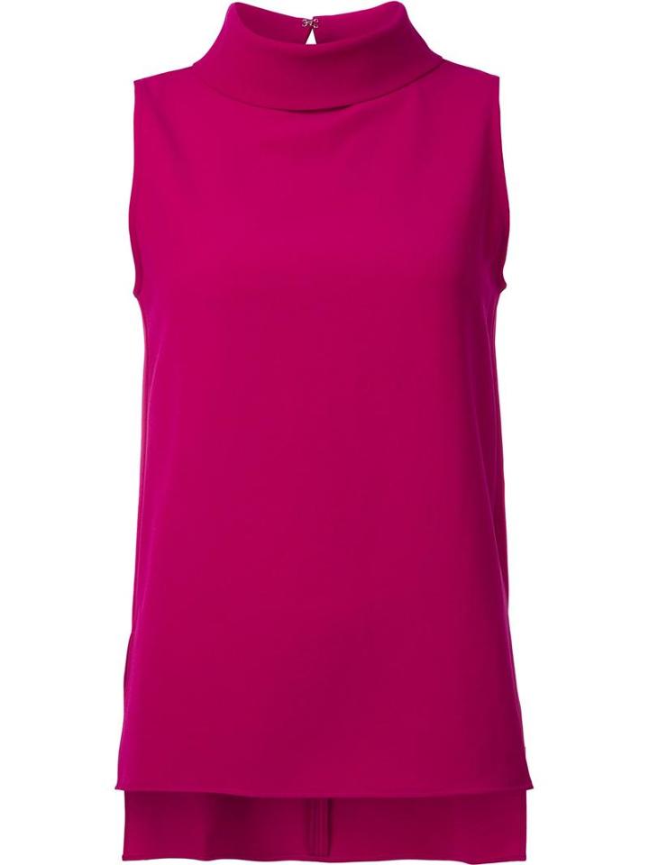 P.a.r.o.s.h. 'pirata' Top, Women's, Size: 38, Pink/purple, Polyester/spandex/elastane