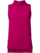 P.a.r.o.s.h. 'pirata' Top, Women's, Size: 38, Pink/purple, Polyester/spandex/elastane