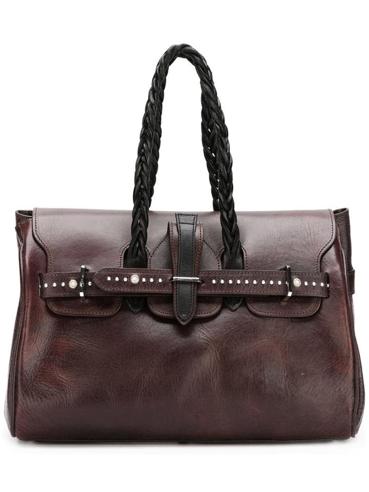 Golden Goose Deluxe Brand Pauline Tote, Women's, Brown, Calf Leather