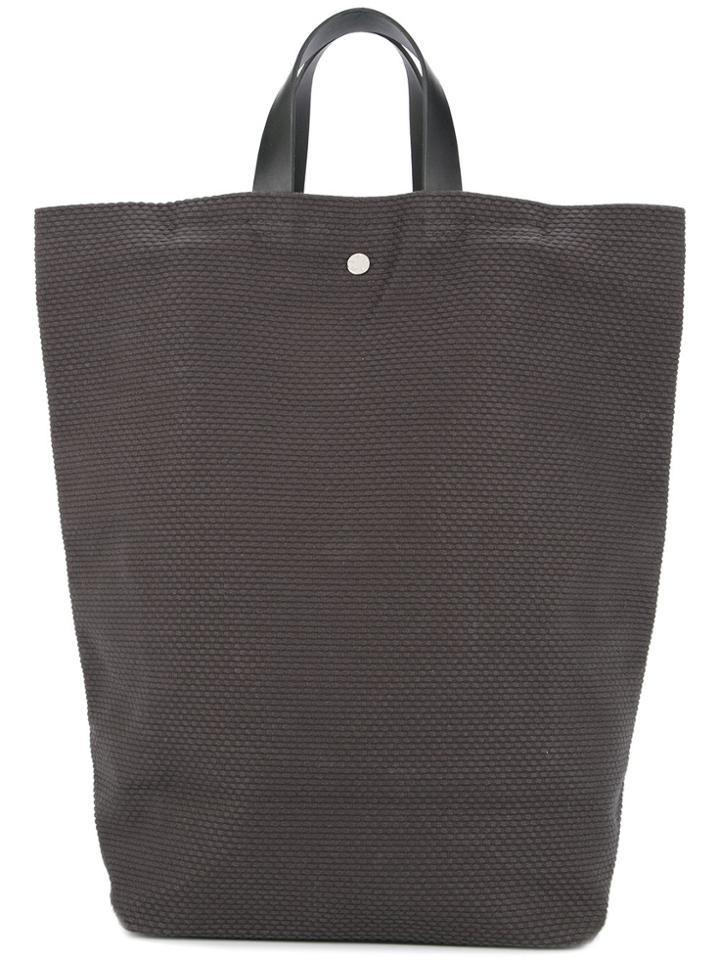 Cabas Tote Backpack - Grey