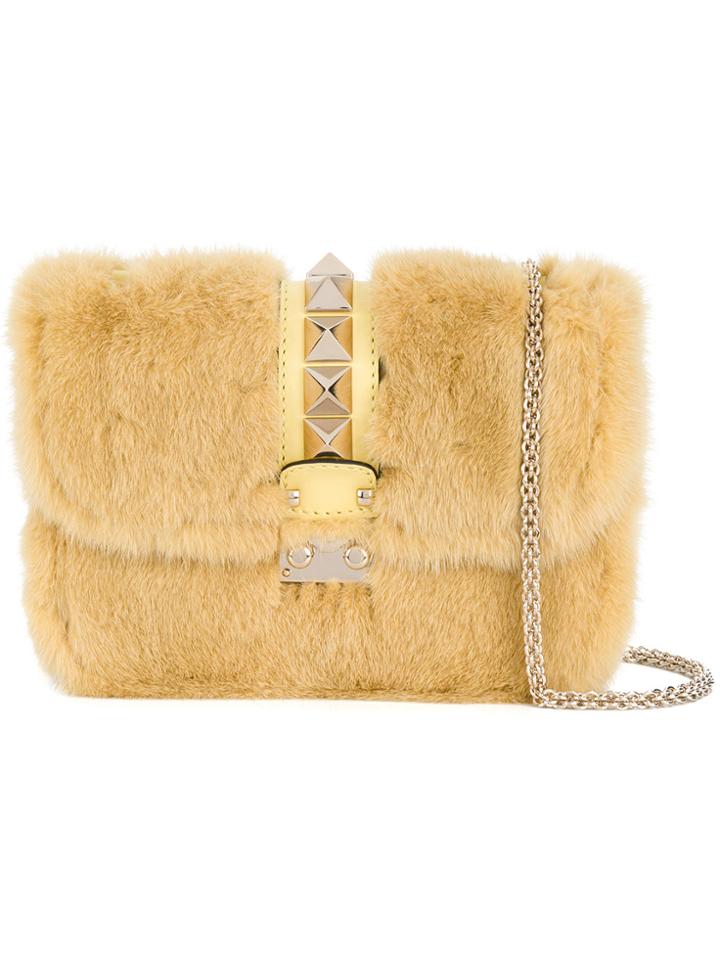 Valentino Valentino Garavani Glam Rock Shoulder Bag - Yellow & Orange