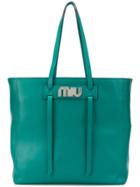 Miu Miu Square Tote Bag - Green
