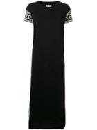 Kenzo Logo Trim Dress - Black