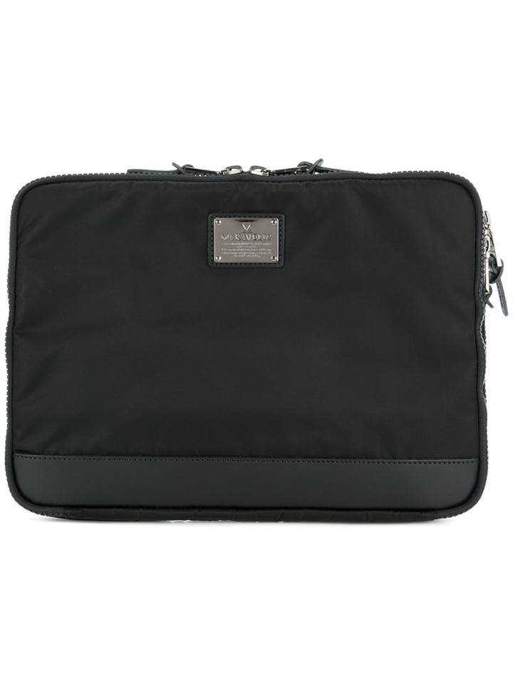 Makavelic Sierra Double Decker Clutch Bag - Black