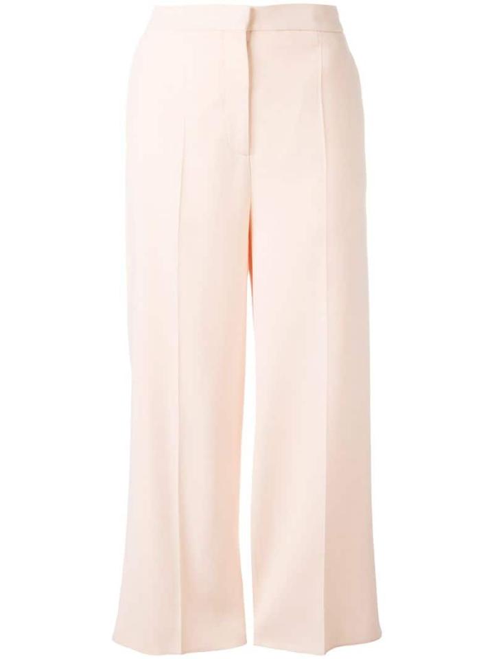 Rochas Cropped Trousers - Pink