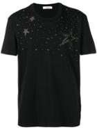 Valentino Star Studded T-shirt - Black