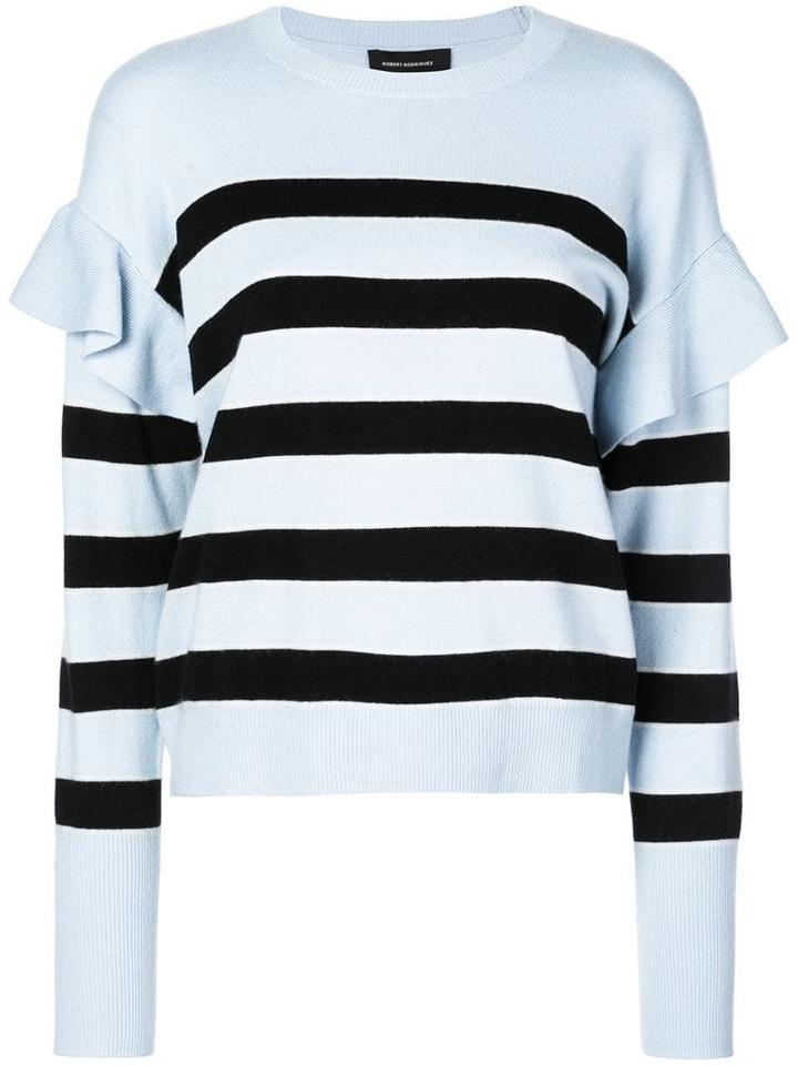 Robert Rodriguez Studio Olivia Striped Sweater - Blue