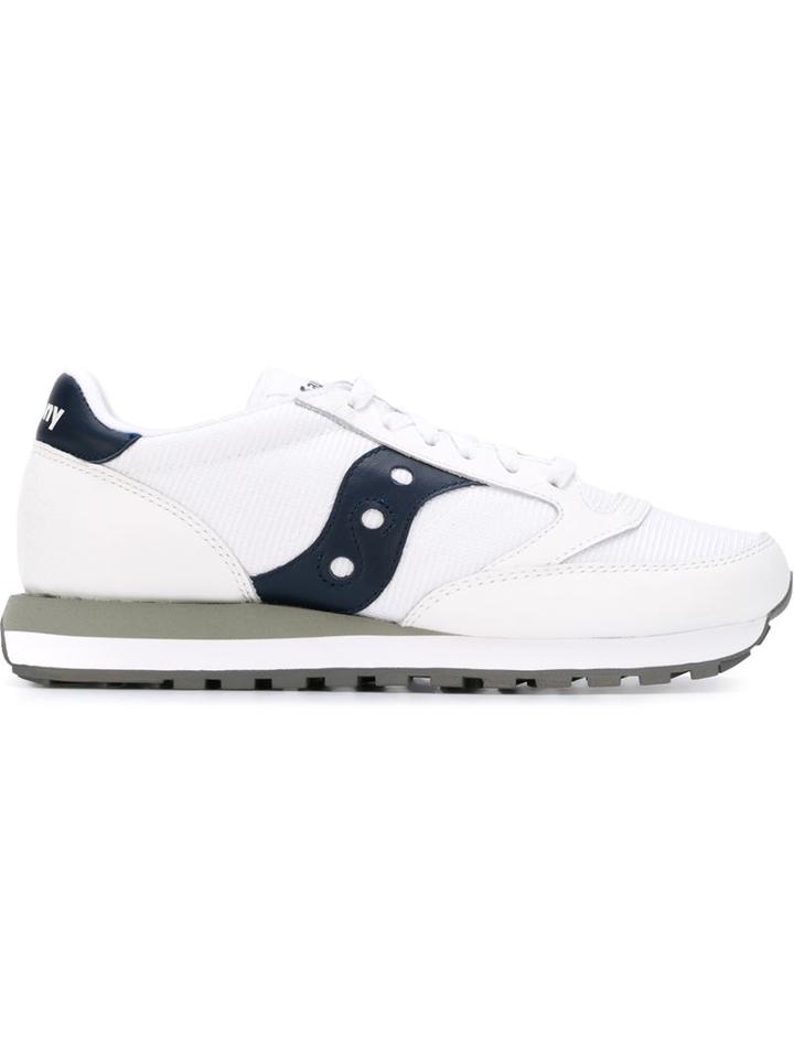 Saucony Jazz Original Sneakers, Men's, Size: 9.5, White, Nylon/leather/rubber