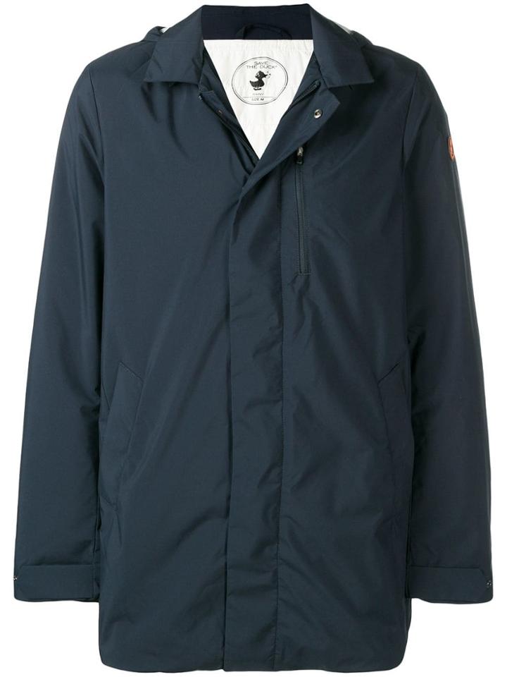 Save The Duck Classic Rain Jacket - Blue