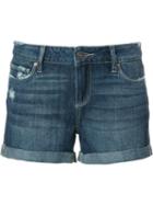 Paige Atticus Shorts, Women's, Size: 31, Blue, Cotton/rayon