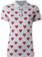 Burberry Heart Print Polo Shirt