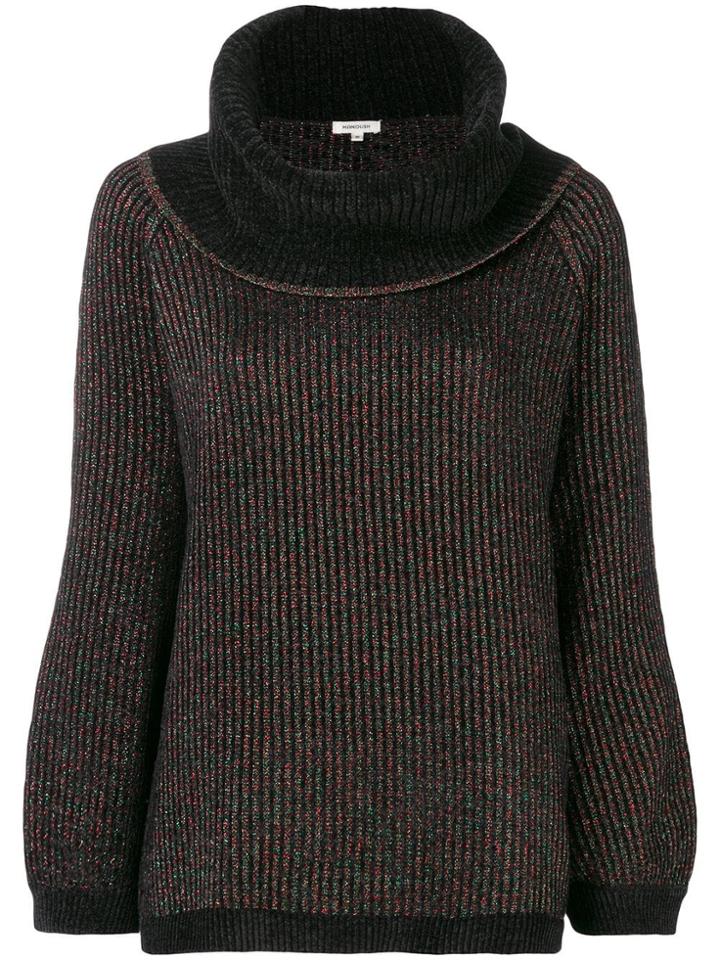 Manoush Ribbed Sweater - Black