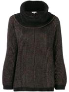 Manoush Ribbed Sweater - Black