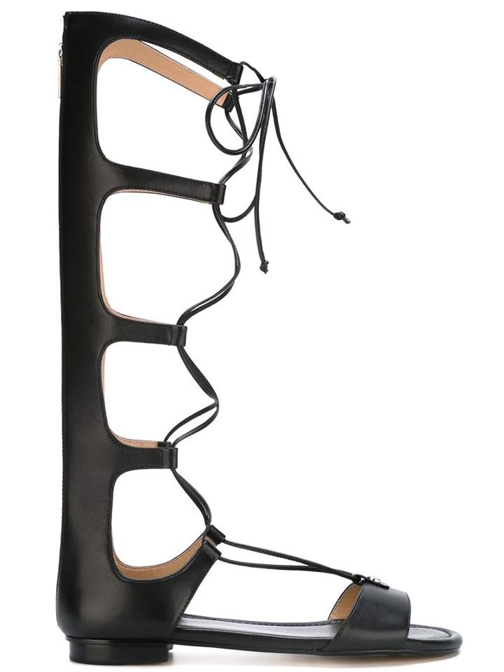 Michael Michael Kors Knee-high Strappy Gladiator Sandals