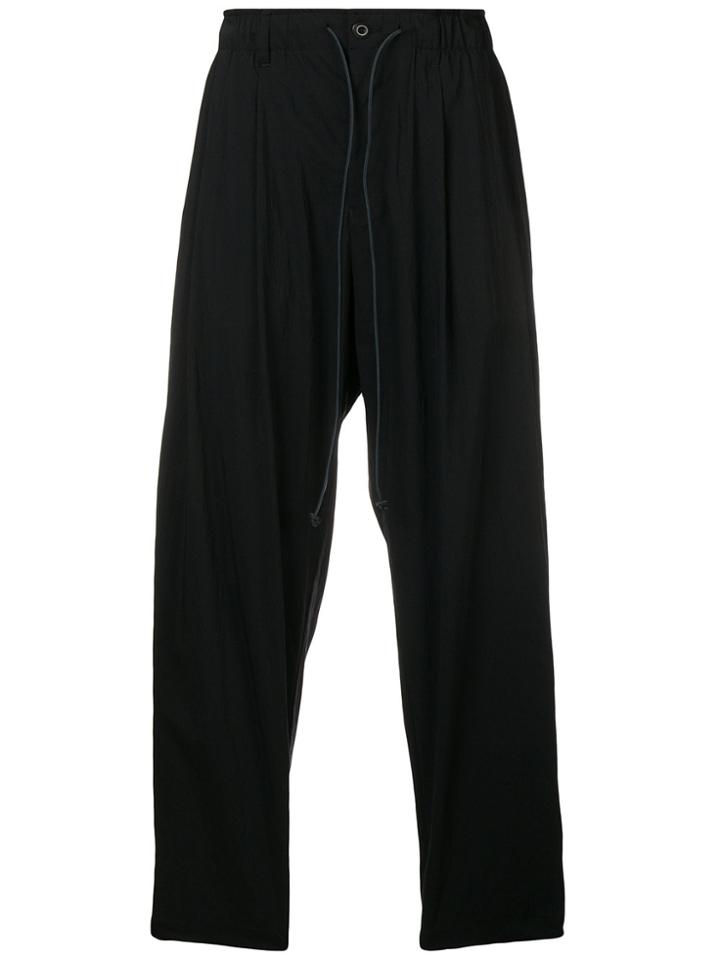 Attachment Elasticated Waist Trousers - Black