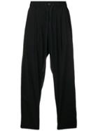 Attachment Elasticated Waist Trousers - Black