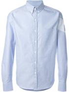 Moncler Gamme Bleu Buttoned Logo Shirt