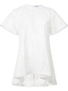 Rebecca Vallance Farina Oversized T-shirt, Women's, Size: 8, White, Nylon/polyester