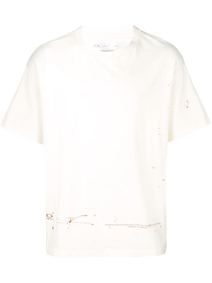 Oakley By Samuel Ross Signature Print T-shirt - White