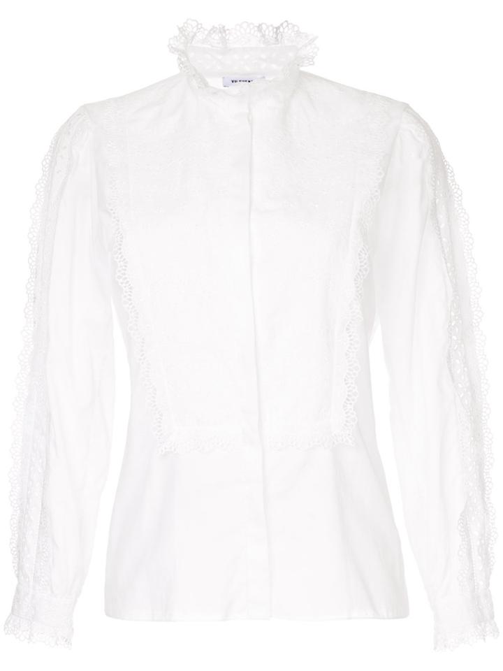 Vilshenko Lace Trim Shirt - White