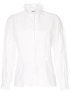 Vilshenko Lace Trim Shirt - White