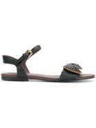 See By Chloé Micro Studded Sandals - Black