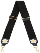 Anya Hindmarch Fried Egg Shoulder Strap - Black