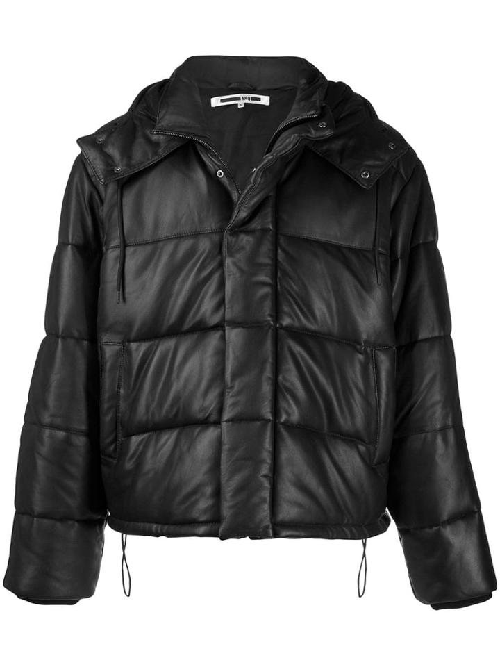 Mcq Alexander Mcqueen Hooded Puffer Jacket - Black
